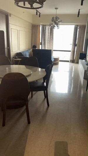 Dining area in 4 BHK Apartment at Lodha The Park, Worli – for Rent