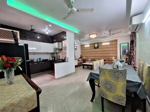 Living Room in 4 BHK Independent House at Sector 77 – for Rent