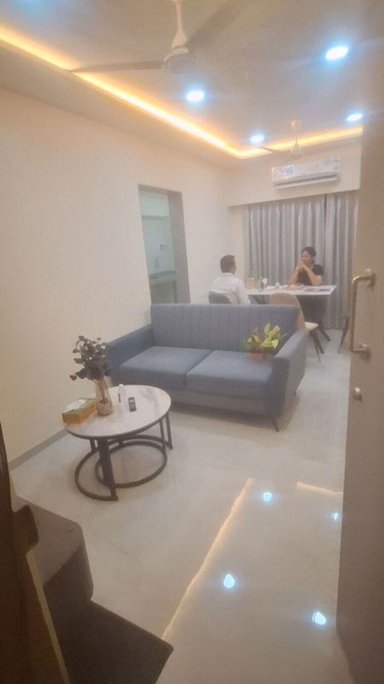 Living Room, space-grandeur 1 Bedroom 344 Sq.Ft. Apartment In Santacruz East Mumbai 10756569