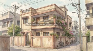  Apartment – Exterior View View at Chhaprabhatha - for Sale