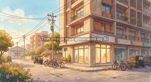 Shop – Exterior View View at Vatva - for Sale