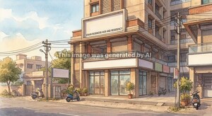  Shop – Exterior View View at Vatva - for Sale