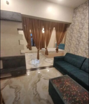 Living Room in 3 BHK Apartment at Rishita Manhattan, Gomti Nagar – for Rent