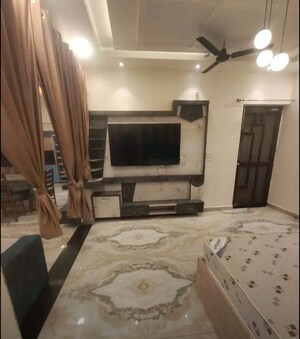 Living Room in 3 BHK Apartment at Rishita Manhattan, Gomti Nagar – for Rent