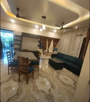 Team Area in 3 BHK Apartment at Rishita Manhattan, Gomti Nagar – for Rent