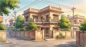  Independent House – Exterior View View at Mathura Cantonment - for Sale