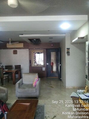 Living Room in  Apartment at Kandivali East – for Sale