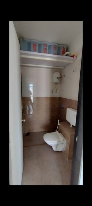 Bathroom in 1 BHK Apartment at Parikh Peninsula Park, Virar West – for Rent