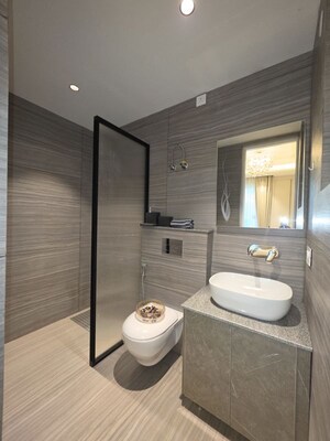Bathroom in 3 BHK Apartment at Singhpura – for Sale