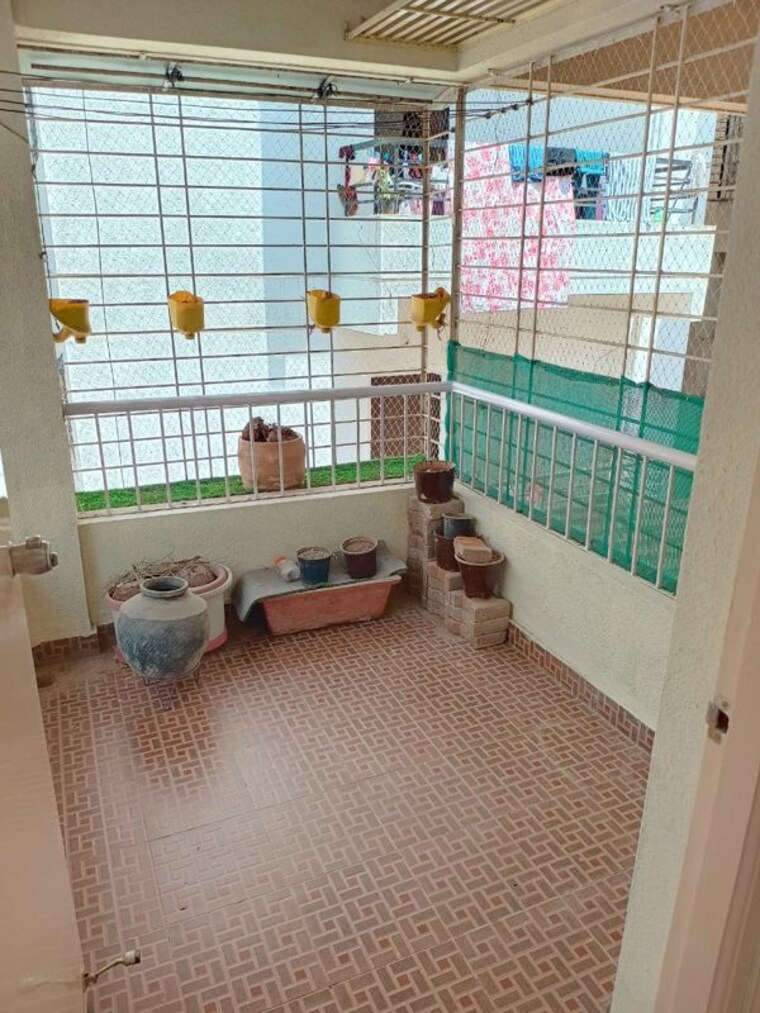 Balcony, gini-viviana 2 Bedroom 825 Sq.Ft. Apartment In Balewadi Pune 10756738