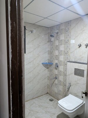 Bathroom in 3 BHK Apartment at Manglam Garden City, Muhana – for Rent
