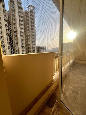 Balcony in 4 BHK Apartment at Mahagun Mirabella, Sector 79 – for Rent