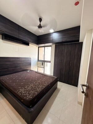 Bedroom in 1 BHK Apartment at Lodha Crown Quality Homes, Majiwada – for Rent