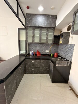 Kitchen in 1 BHK Apartment at Lodha Crown Quality Homes, Majiwada – for Rent