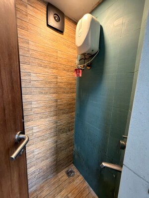 Bathroom in 1 BHK Apartment at Lodha Crown Quality Homes, Majiwada – for Rent