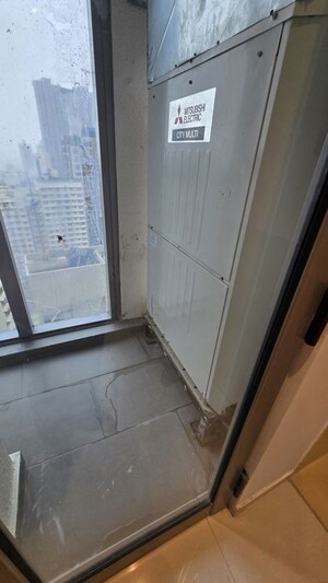 Balcony in 2 BHK Apartment at L&T Crescent Bay T2, Parel – for Rent
