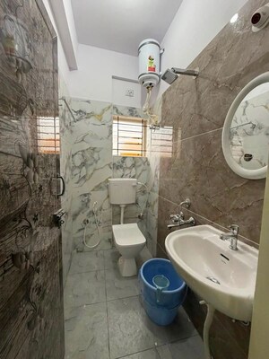 Bathroom in 2 BHK Apartment at Kasavanahalli – for Rent