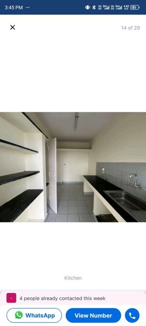 Kitchen in 3 BHK Apartment at Madhuban Brindavan Apartments, Koramangala – for Sale