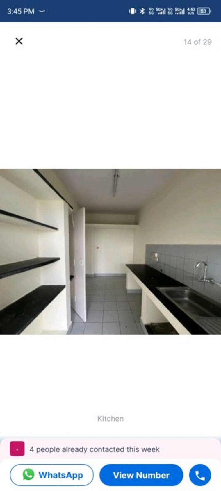 Kitchen, madhuban-brindavan-apartments 3 Bedroom 1740 Sq.Ft. Apartment In Koramangala Bangalore 10756871