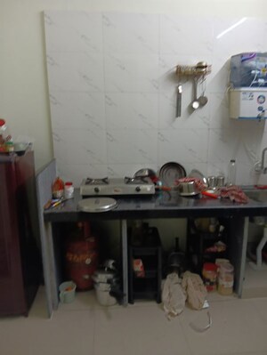 Kitchen in 1 BHK Apartment at Bhandup West – for Rent