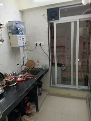Kitchen in 1 BHK Apartment at Bhandup West – for Rent