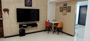 Tv Room in 2.5 BHK Apartment at Kailash Plaza, Kopar Khairane – for Sale