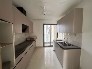 Kitchen in 3 BHK Apartment at Rustomjee Crown, Prabhadevi – for Rent