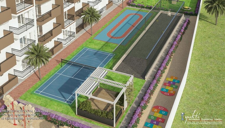 Master Plan, aakriti-emerald 2 Bedroom 1040 Sq.Ft. Apartment In Hoskote Bangalore 10756996