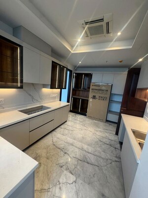 Kitchen in 4 BHK Apartment at M3M Trump Tower, Sector 65 – for Rent