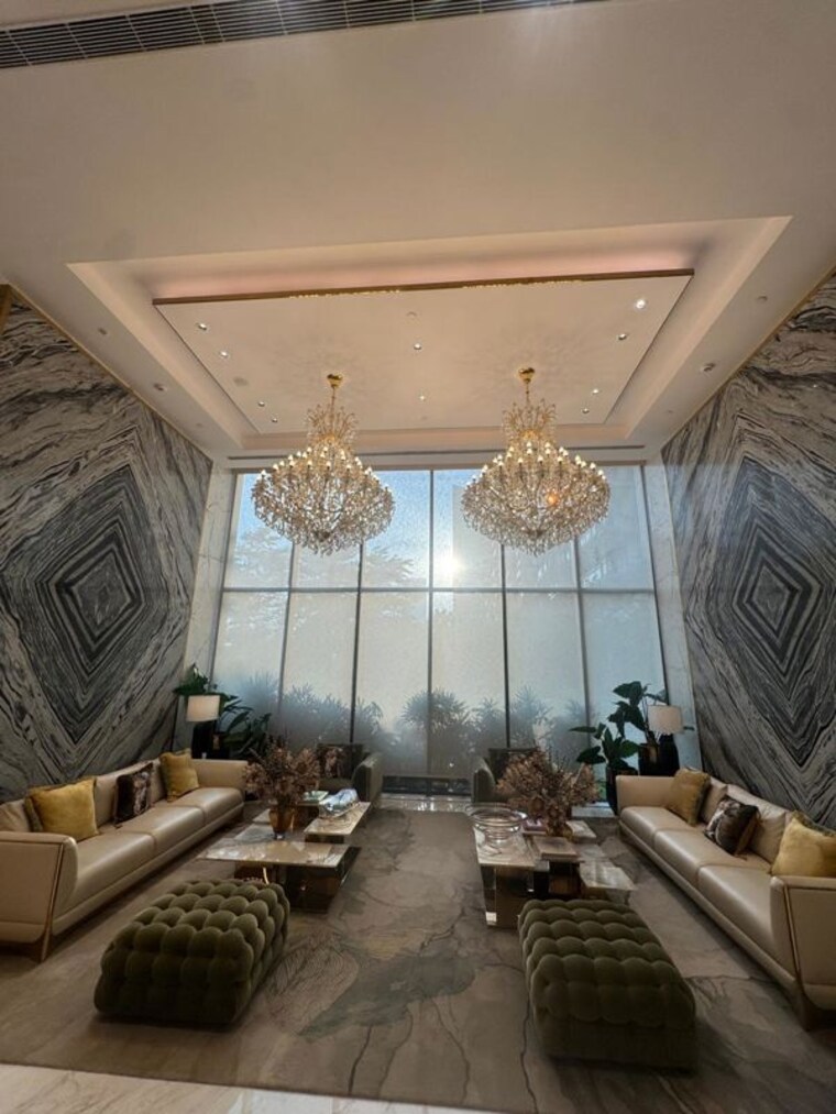 Living Room, m3m-trump-tower 4 Bedroom 6050 Sq.Ft. Apartment In Sector 65 Gurgaon 10757009