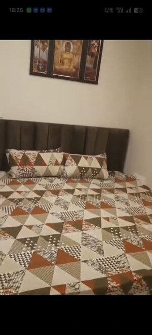 Living Room in 2 BHK Apartment at SG Shikhar Height, Siddharth Vihar – for Rent