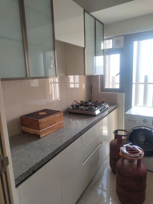 Kitchen in 2.5 BHK Apartment at Marathon Monte South, Byculla West – for Rent