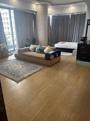 Living Room in 4 BHK Apartment at Paras Quartier, Gwal Pahari – for Rent