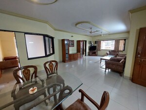 Living Room in 4 BHK Apartment at Shagoofa CHS, Nerul – for Rent