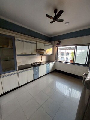 Kitchen in 4 BHK Apartment at Shagoofa CHS, Nerul – for Rent