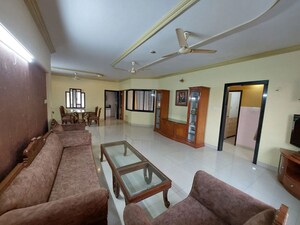 Living Room in 4 BHK Apartment at Shagoofa CHS, Nerul – for Rent