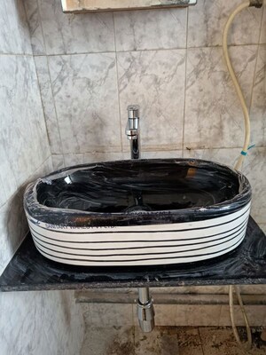 Bathroom in 3 BHK Apartment at Kshitij CHS Sanpada, Sanpada – for Rent
