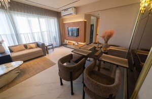Living Room in 2 BHK Apartment at Kharghar – for Rent