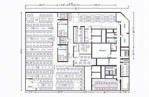 Floor Plan in  Office Space at Lotus Corporate Park, Jogeshwari East – for Rent
