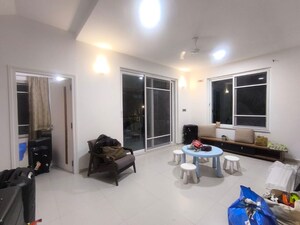 Living Room in 4 BHK Villa at Babukhan Lakefront, Kokapet – for Rent