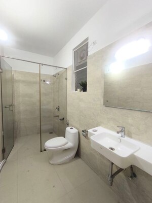 Bathroom in 4 BHK Villa at Babukhan Lakefront, Kokapet – for Rent