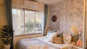 Living Room in 2 BHK Apartment at DLH Sorrento, Veera Desai Road – for Rent