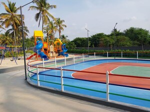 Swimming Pool in 2 BHK Apartment at Bren Northern Lights, Jakkuru – for Rent