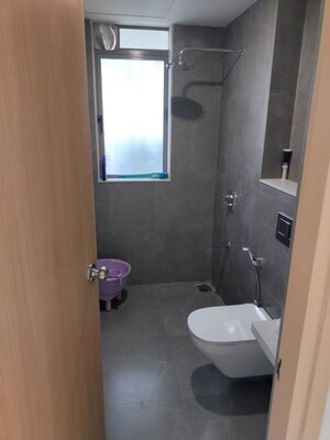 Bathroom in 2 BHK Apartment at Naman Habitat, Andheri West – for Rent
