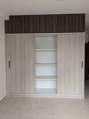 Bathroom in 3.5 BHK Apartment at Bhartiya Nikoo Homes, Thanisandra Main Road – for Rent
