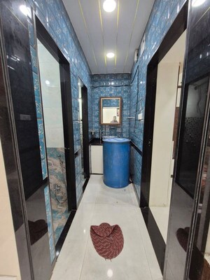 Bathroom in 1 RK Apartment at Gandhi Nagar – for Rent