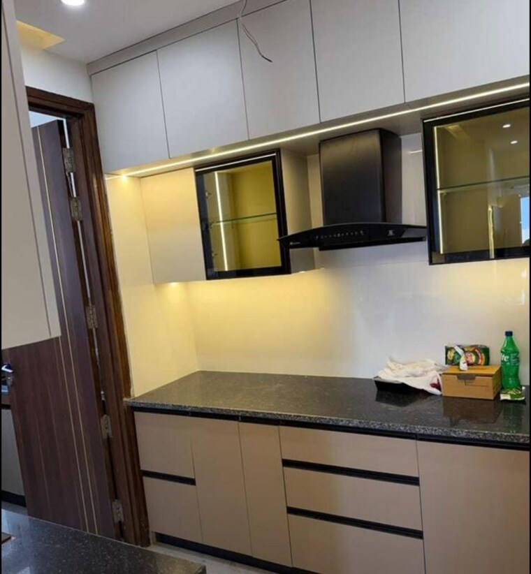 Kitchen, artique-uptown-skylla 3 Bedroom 1665 Sq.Ft. Apartment In International Airport Road Zirakpur 10757171