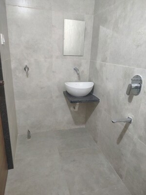 Bathroom in 1.5 BHK Apartment at Gami Tiara, Taloja – for Rent