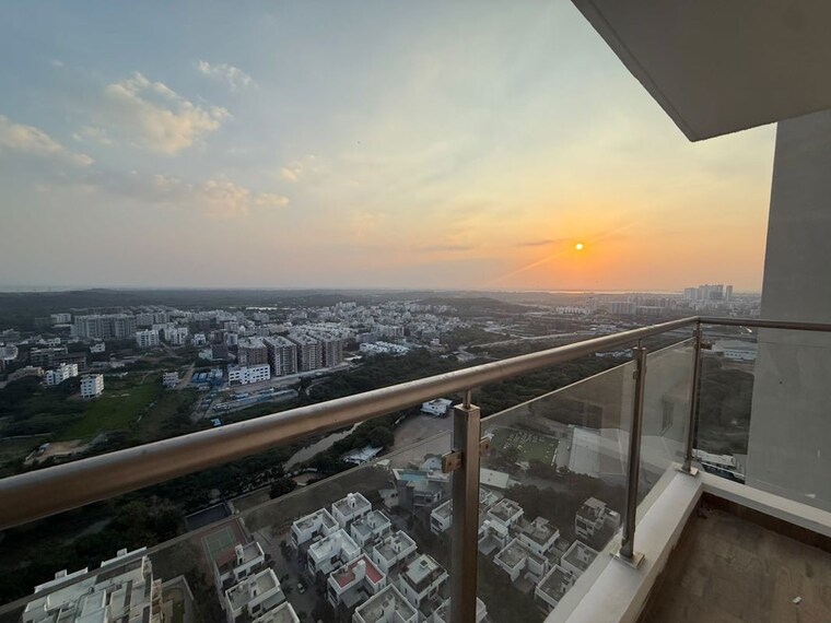 Balcony, lansum-el-dorado 3 Bedroom 2240 Sq.Ft. Apartment In Narsingi Hyderabad 10757175
