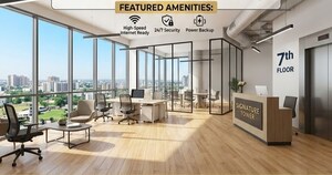 Team Area in  Office Space at Manglam Signature Tower, Tonk Road – for Rent